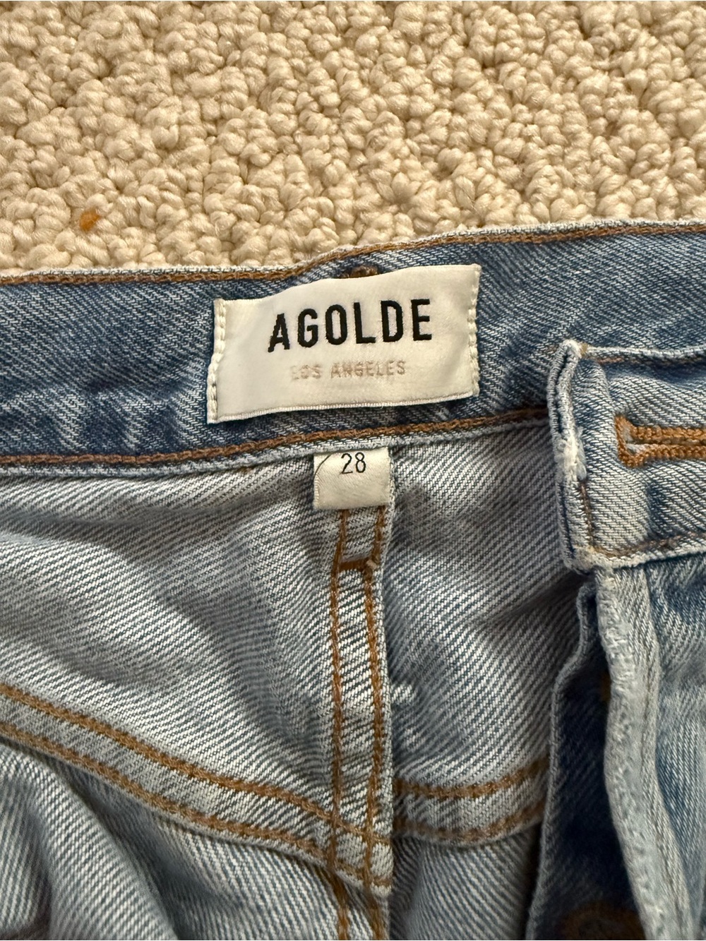 AGOLDE - Dame Short in Tension size 28 - Picture 2 of 6
